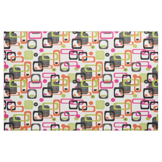 Modernes Mittelalter Funky Geometric Muster Stoff (Yard (91,4 cm))