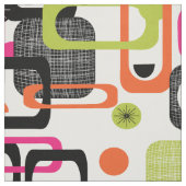 Modernes Mittelalter Funky Geometric Muster Stoff (Muster)