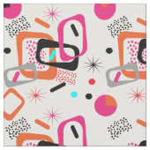 Modernes Mittelalter geometrisch Gemustert Stoff (Nahaufnahme)