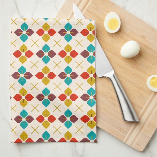 Modernes Mittelalter Geschirrtuch (Viertel Falte)