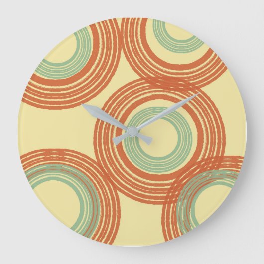 Modernes Mittelalter Große Wanduhr (Vorderseite)