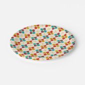 Modernes Mittelalter Pappteller (Schrägansicht)