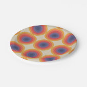 Modernes Mittelalter Pappteller (Schrägansicht)