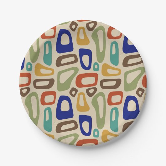 Modernes Mittelalter Pappteller (Vorderseite)