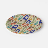 Modernes Mittelalter Pappteller (Schrägansicht)