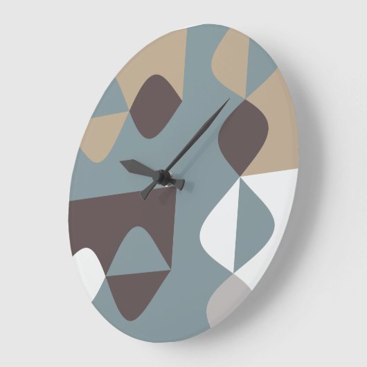 Modernes Mittelalter - Schokoladenkaramelle Große Wanduhr (Winkel)