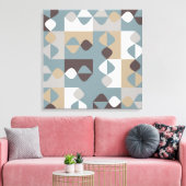 Modernes Mittelalter - Schokoladenkaramelle Leinwanddruck (Insitu (Wohnzimmer))