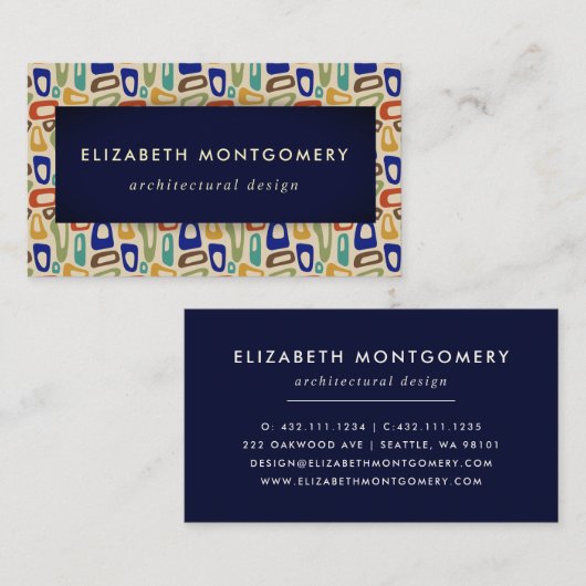 Modernes Mittelalter Visitenkarte (Vorne/Hinten)