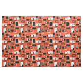 Modernes Mittelalterliches geometrisches, orangefa Stoff (Fat Quarter (45,7 x 55,9 cm))