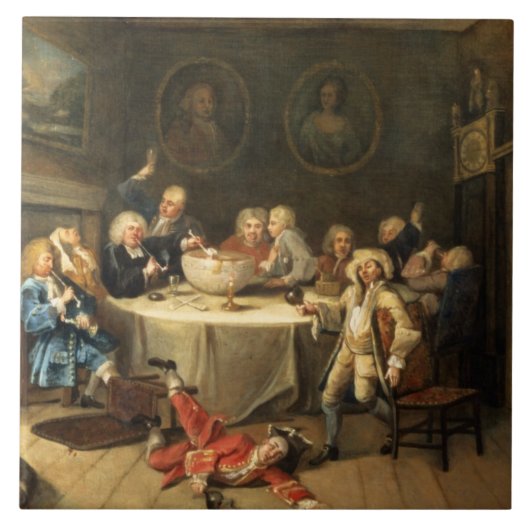 Modernes Mitternachtsgespräch Fliese (Vorderseite)