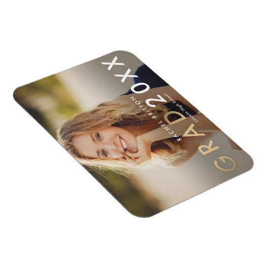 Modernes Mix-Abschluss-Ankündigungsmagnet Magnet (Rechte Seite)