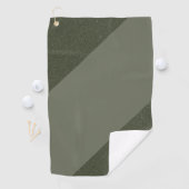Modernes, modernes Green Golf Handtuch - Individue (Insitu)