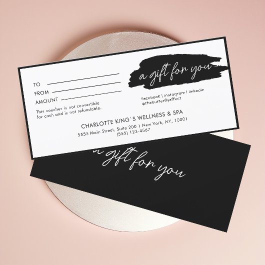 Modernes, modernes, handgeschriebenes, weißschwarz