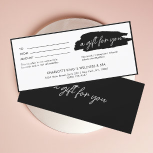 Modernes, modernes, handgeschriebenes, weißschwarz