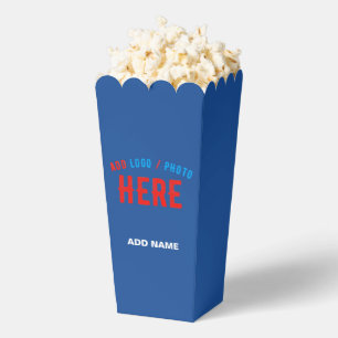 MODERNES MODERNES KUSTOM COBALT BLAUE BRANDPOPCORN GESCHENKSCHACHTEL