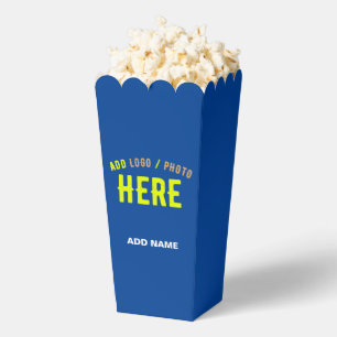 MODERNES MODERNES KUSTOM COBALT BLAUE BRANDPOPCORN GESCHENKSCHACHTEL