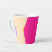 Modernes Moka Latte Tasse (Linke Ecke)