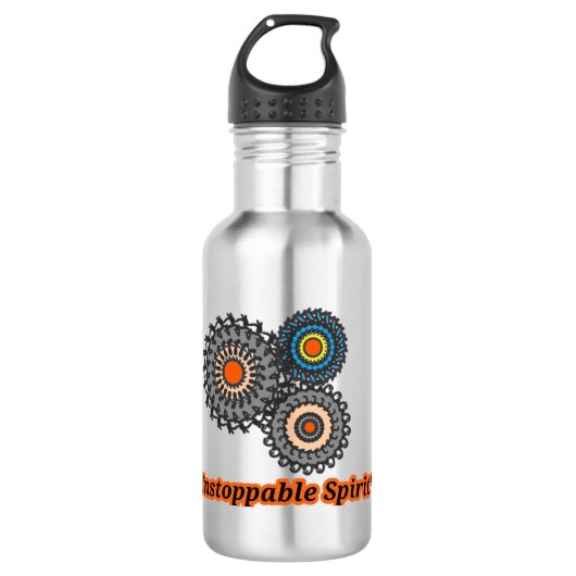 Modernes Momentum-Design Edelstahlflasche (Vorderseite)