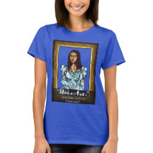 Modernes Mona Lisa Shirt, Mona Lisa Joke