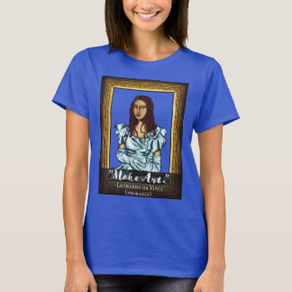 Modernes Mona Lisa Shirt, Mona Lisa Joke T-Shirt