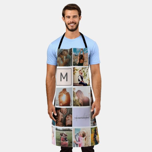 Modernes Mono-cool-Kollektionsgitter mit 16 Foto Schürze (Getragen)