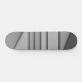 Modernes Monochrom Skateboard (Horizontal)