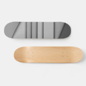Modernes Monochrom Skateboard (Horizontal)