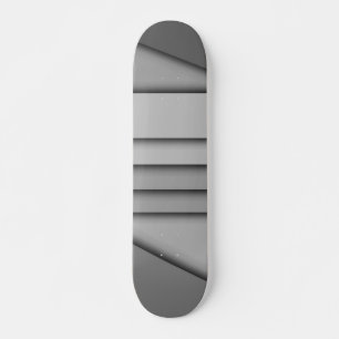 Modernes Monochrom Skateboard