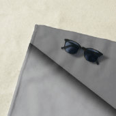 Modernes Monochrom Strandtuch (Beispiel)