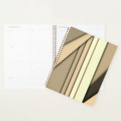 Modernes Monochrome Tan Planer (Anzeige)