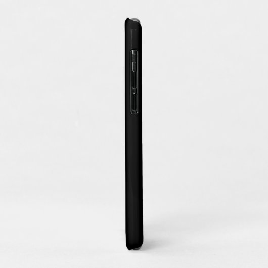 Modernes Monogram Black Case-Mate iPhone Case (Hinten/Links)