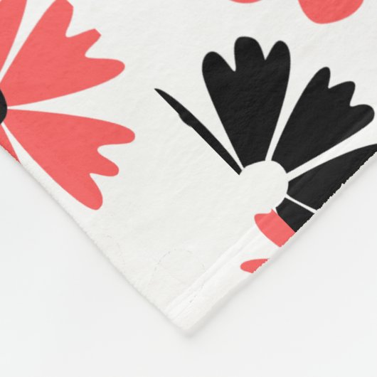 Modernes Monogram Fleece Blanket (Ecke)