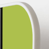 Modernes Monogram Personalisiert Classic Monogramm Pickleball Schläger (Linke Seite)