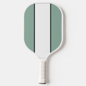 Modernes Monogram Personalisiert Classic Monogramm Pickleball Schläger (Rückseite)