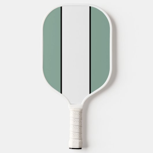 Modernes Monogram Personalisiert Classic Monogramm Pickleball Schläger (Rückseite)