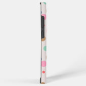 Modernes Monogram Polka Dot Muster Samsung Galaxy Hülle (Rechte Seite)