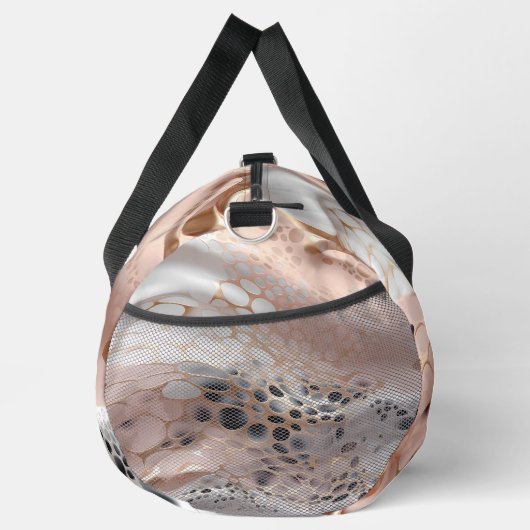 Modernes Monogram Seashell Design Duffle Bag (Rechts)