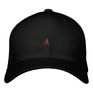 Modernes Monogramm "A" Custom Toothfix Schriftart Bestickte Baseballkappe