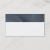 Modernes Monogramm - Abstrakte Räder Visitenkarte (Rückseite)