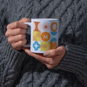 Modernes Monogramm aus dem Mittelalter Kaffeetasse