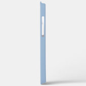 Modernes Monogramm Blau Case-Mate iPhone Hülle (Rückseite / Links)