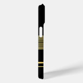 modernes Monogramm Case-Mate iPhone Hülle (Rückseite / Rechts)