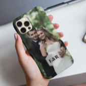 Modernes Monogramm Case-Mate iPhone Hülle