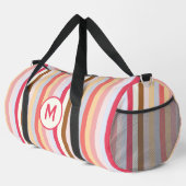 Modernes Monogramm Erstkleber-Konfektionsstreifen Duffle Bag (Rechte Ecke)