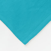 Modernes Monogramm Fleecedecke (Ecke)