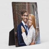 Modernes Monogramm Fotoplatte (Seite)