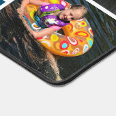 Modernes Monogramm für die FotoCollage Schreibtischunterlage (Ecke)