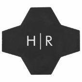 Modernes Monogramm Fußball (Flach)