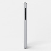 Modernes Monogramm Grau Case-Mate iPhone Hülle (Hinten/Links)