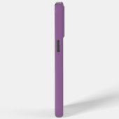 Modernes Monogramm Lila Case-Mate iPhone Hülle (Rückseite / Rechts)